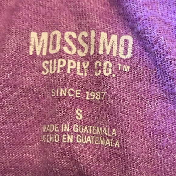 Mossimo juniors purple and blue tees size S - Picture 7 of 7